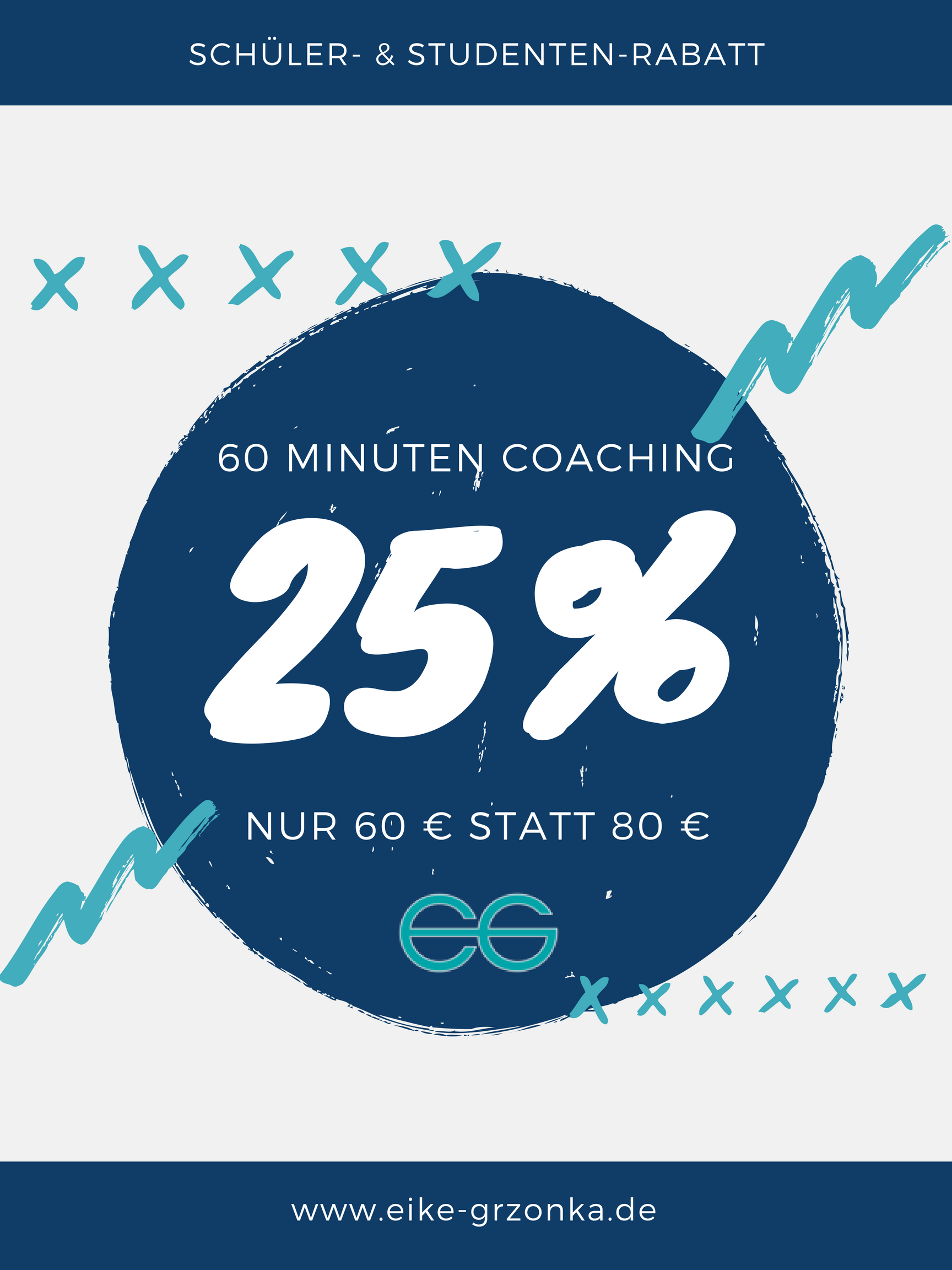 20%Rabatt Coaching Schüler Stundenten von Eike Grzonka