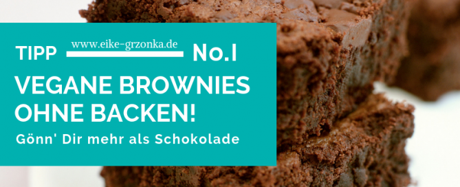 VEGANE BROWNIES OHNE BACKEN!